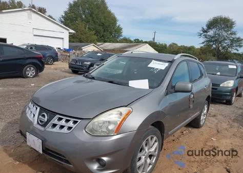 2011 Nissan Rogue Sv из США, поврежденный, VIN JN8AS5MVXBW670340